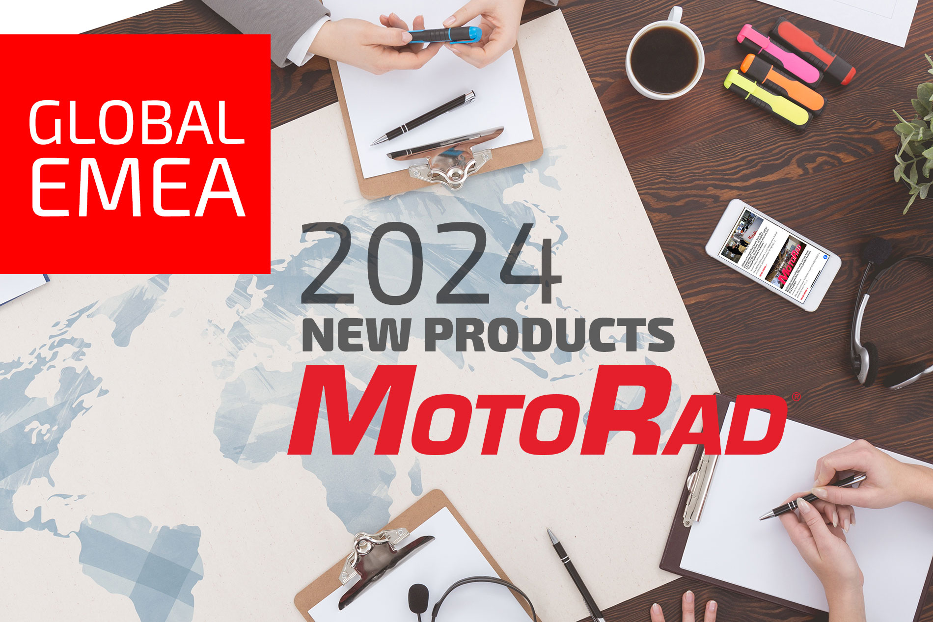 MotoRad Europe releases new thermal management and emerging technology solutions for 2024