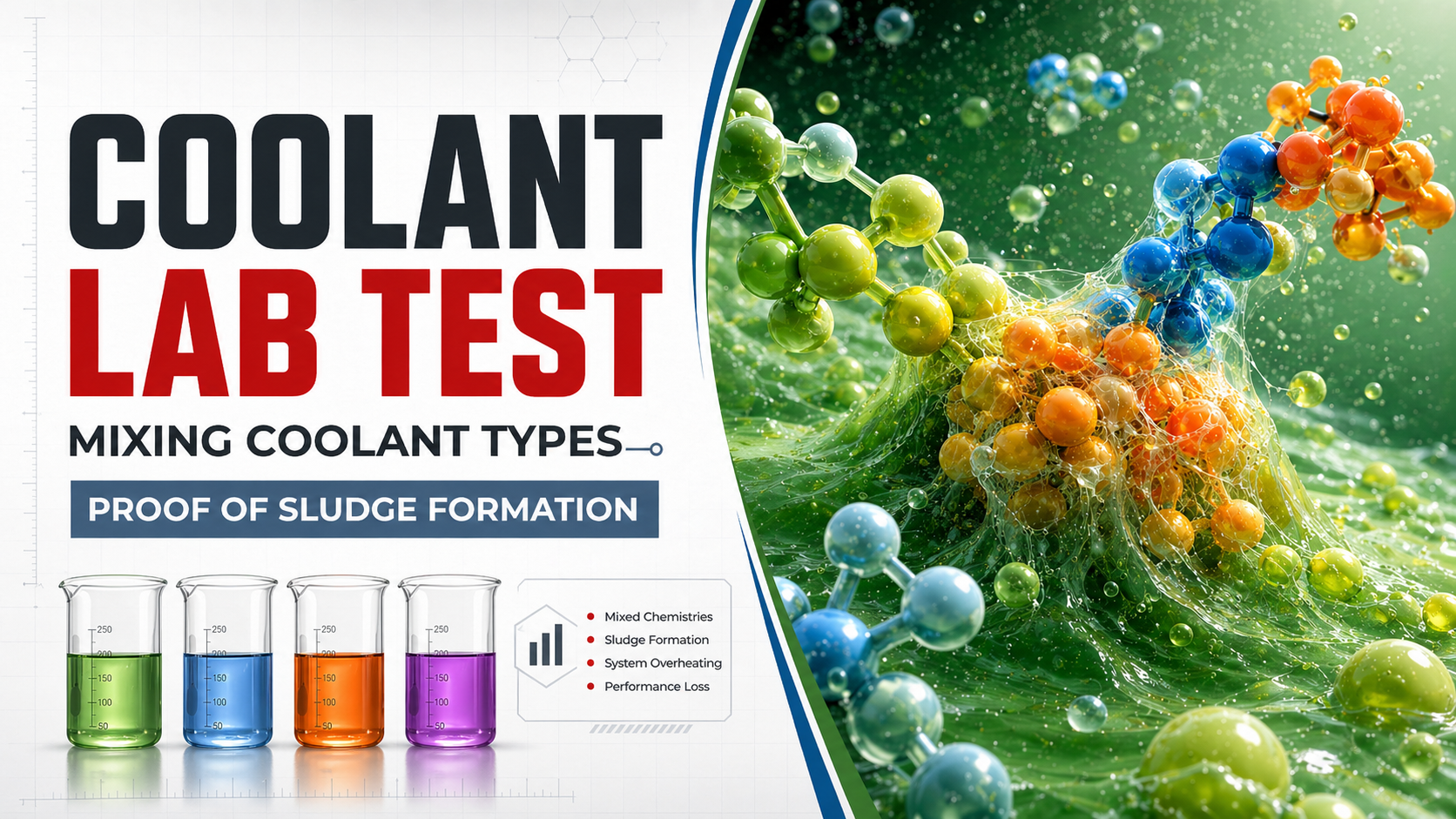 Why Mixing Coolant Types Can Cause Sludge, Overheating, and Repeat Thermostat Failure